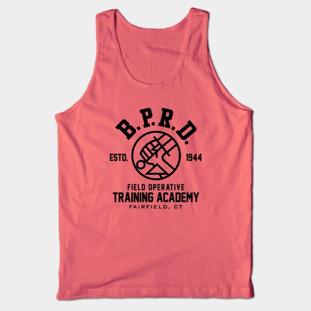 HELLBOY B.P.R.D. - Training Academy Tank Top by ROBZILLA